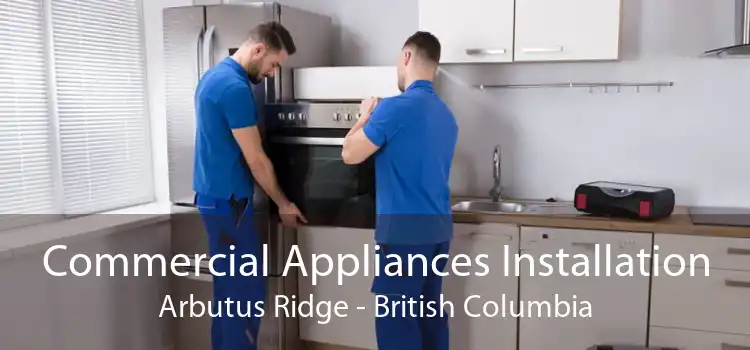 Commercial Appliances Installation Arbutus Ridge - British Columbia