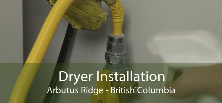 Dryer Installation Arbutus Ridge - British Columbia