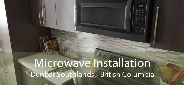 Microwave Installation Dunbar Southlands - British Columbia