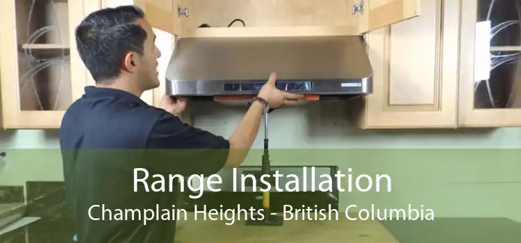 Range Installation Champlain Heights - British Columbia