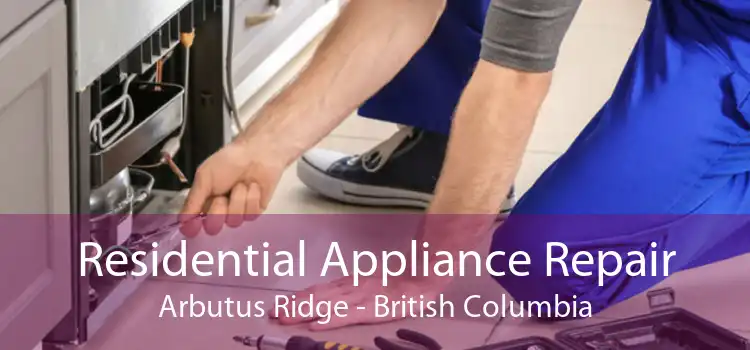 Residential Appliance Repair Arbutus Ridge - British Columbia