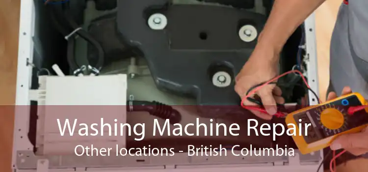 Washing Machine Repair Other locations - British Columbia